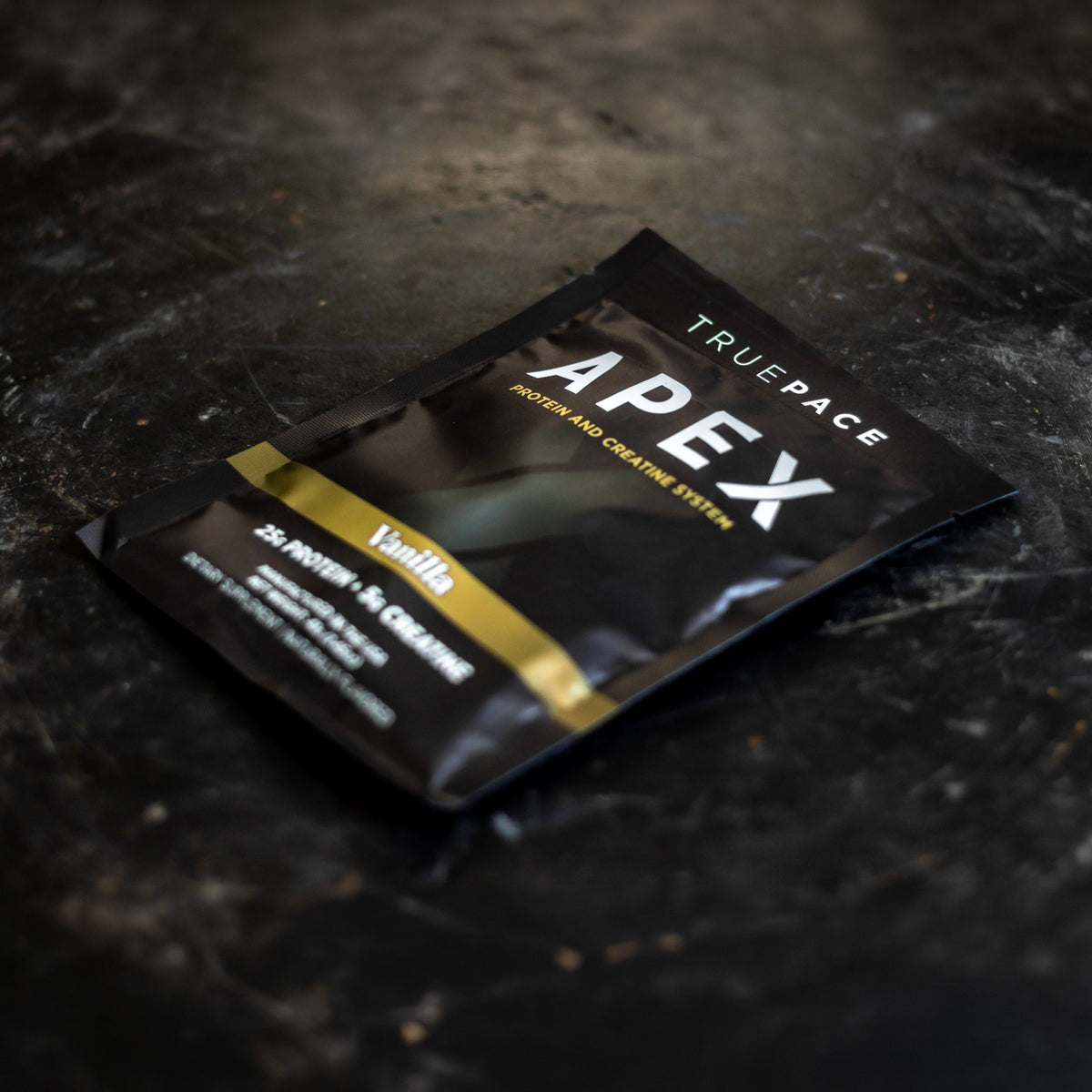 truePACE APEX Vanilla single-serve protein and creatine packet